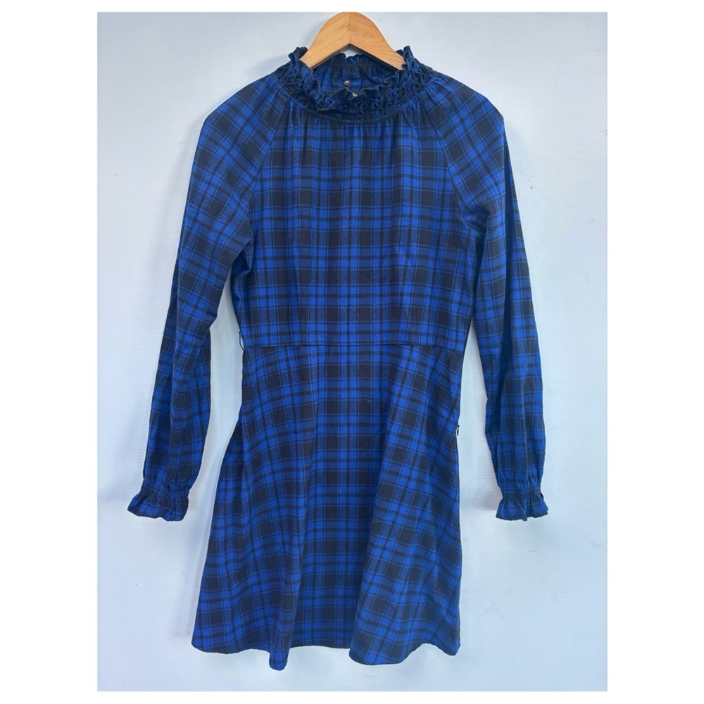 Maje Plaid Flannel Dress